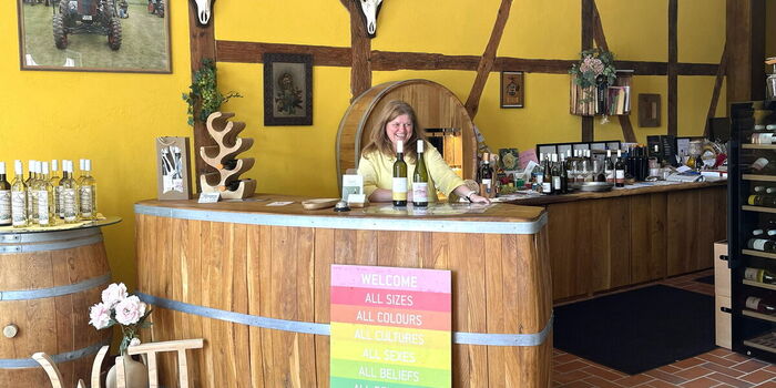 Kleine Weinprobe bei Witt-Wein in Groß Thondorf